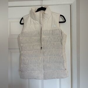 The North Face Women's Off-White Quilted Vest
